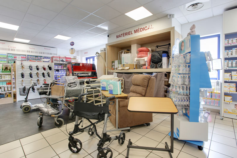 Vente de location de matériel médical à la pharmacie Nice ouest